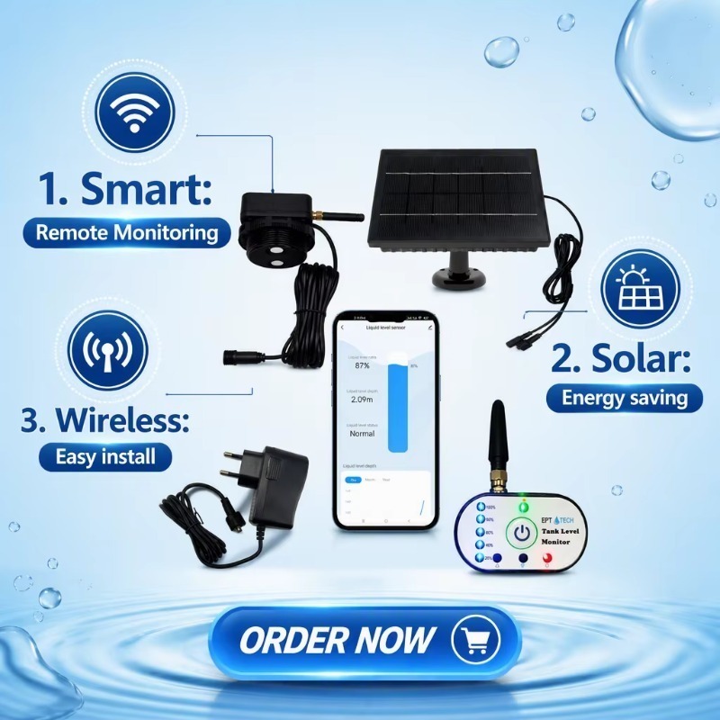 TLC2502P-S جهاز إرسال مستوى با - مراجعة Tuya Smart وسعره