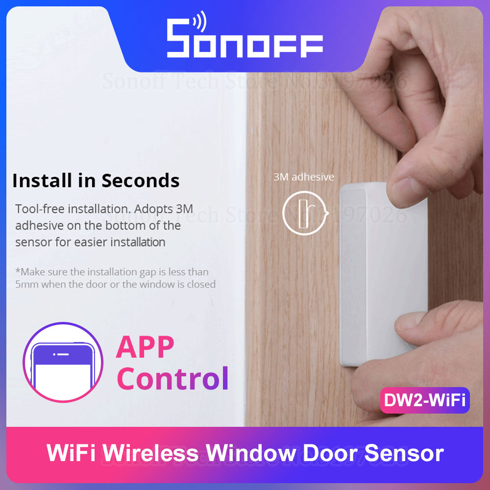Sonoff DW2-WiFi اللاسلكية الأم - مراجعة Sonoff وسعره