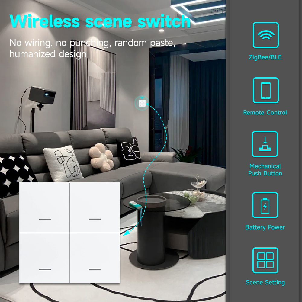 Tuya ZigBee 3.0 مفتاح المشهد ا - مراجعة Sonoff Basic وسعره